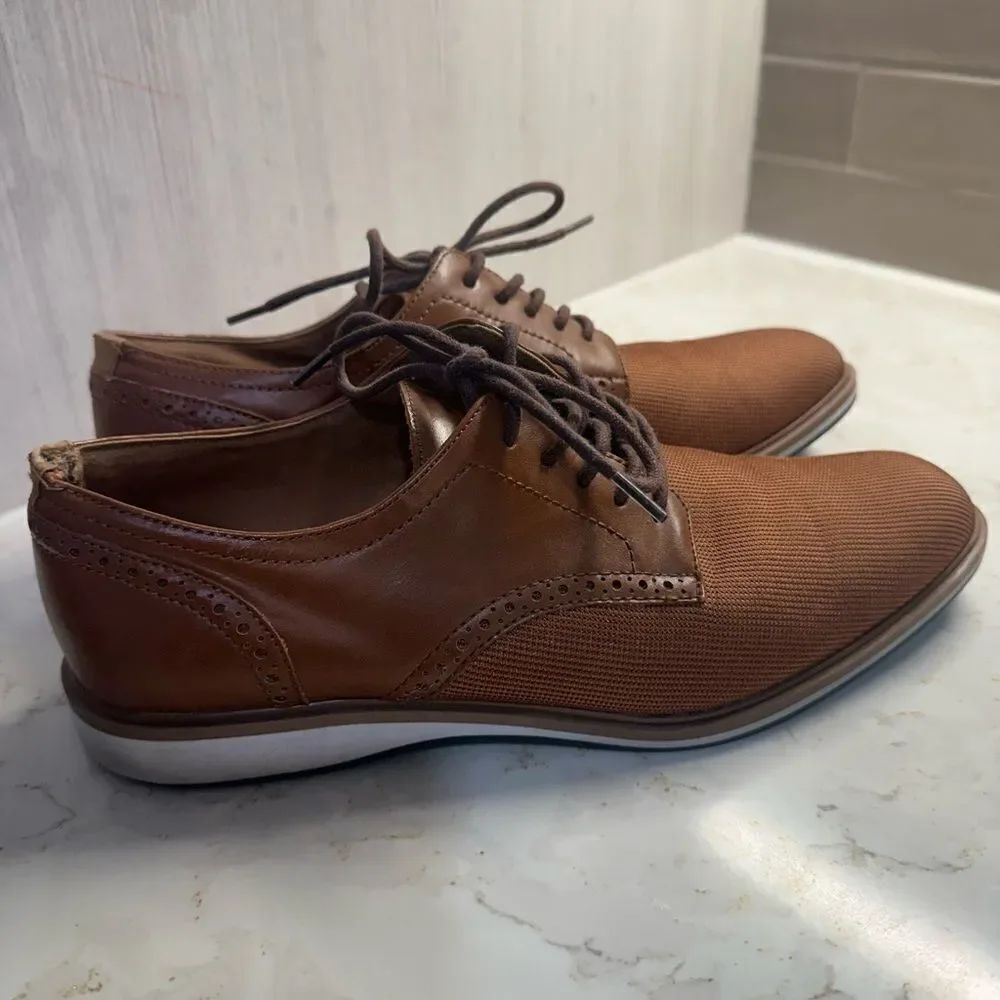 Aldo Mens Brown Dress Shoes